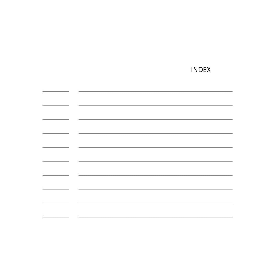 Evoke Journals Index Page Sample
