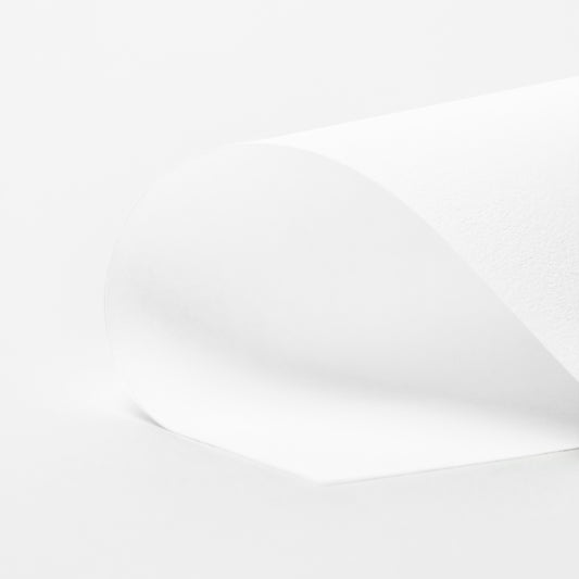 Cool White Vellum 8x10 Journal