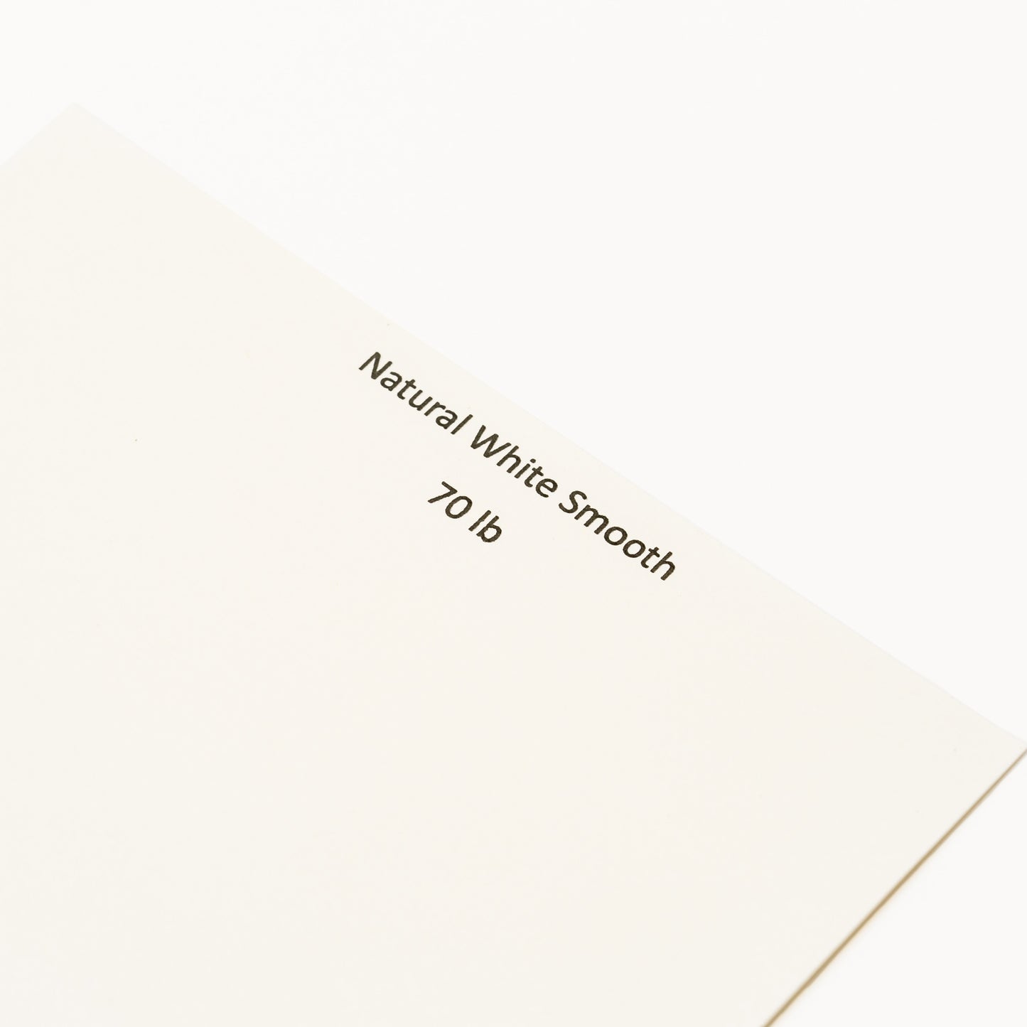 Natural White Smooth 8x10 Journal
